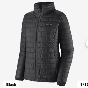 Patagonia Women’s Nano Puff Jacket, Black, Small